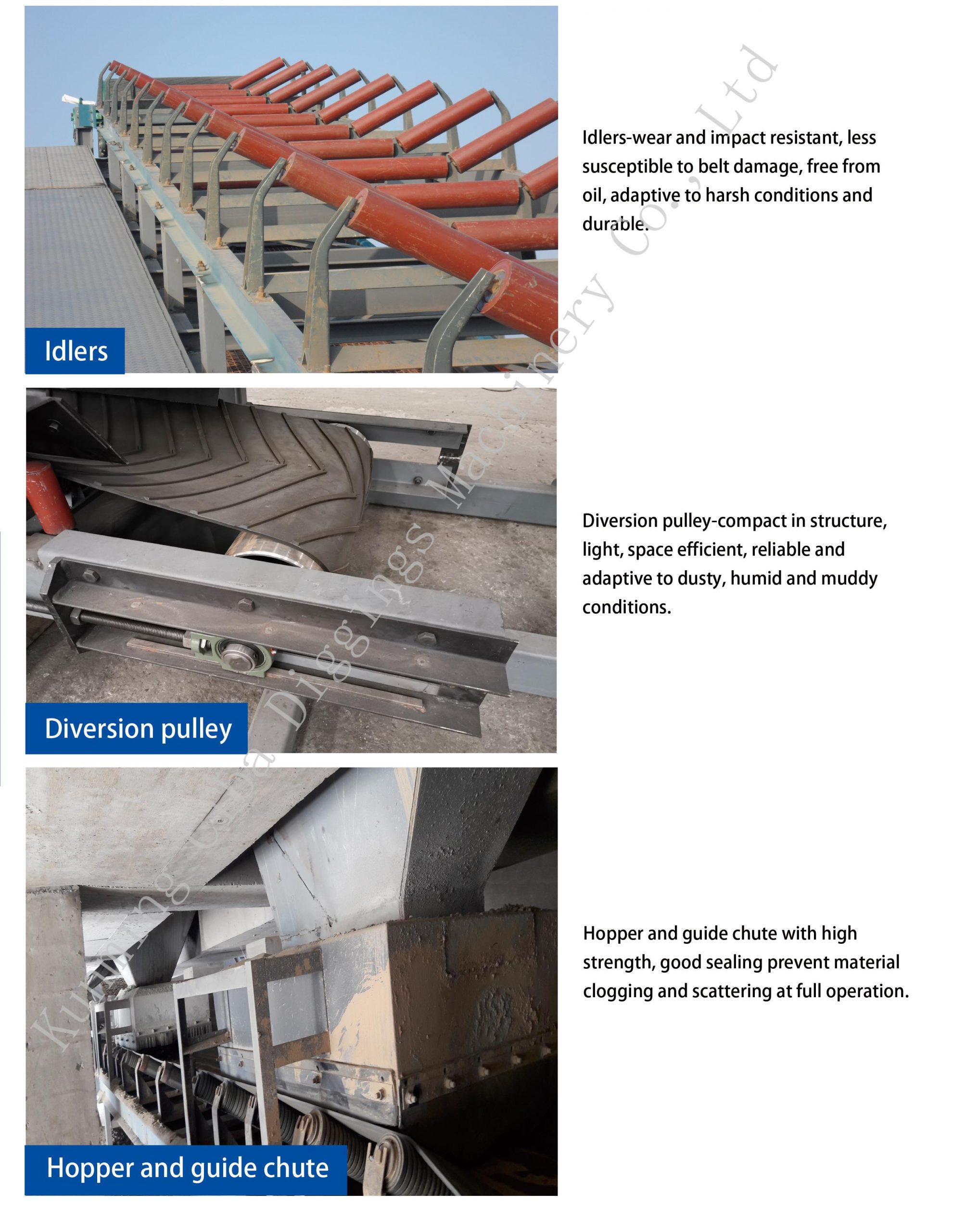 Caibao:General belt conveyor(video) Aggregate 第2张