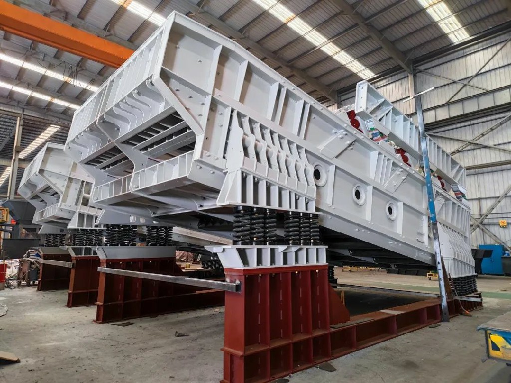 Six STM-D3685 Two Mass Vibrating Screens for Australian Customer All Delivered Company news 第5张